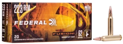  .223 Rem Federal Fusion SP 62 gr