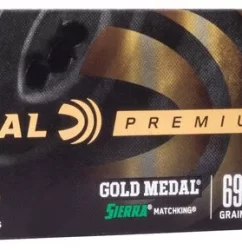 .223 Rem Federal Gold Medal BTHP 69 gr - Precision Target Ammo | 20 Rounds