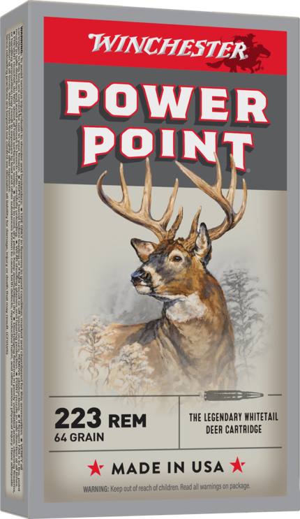 .223 Rem Winchester Super-X Power-Point 64 gr