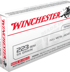  .223 Rem Winchester White Box FMJ 55 gr