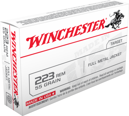  .223 Rem Winchester White Box FMJ 55 gr