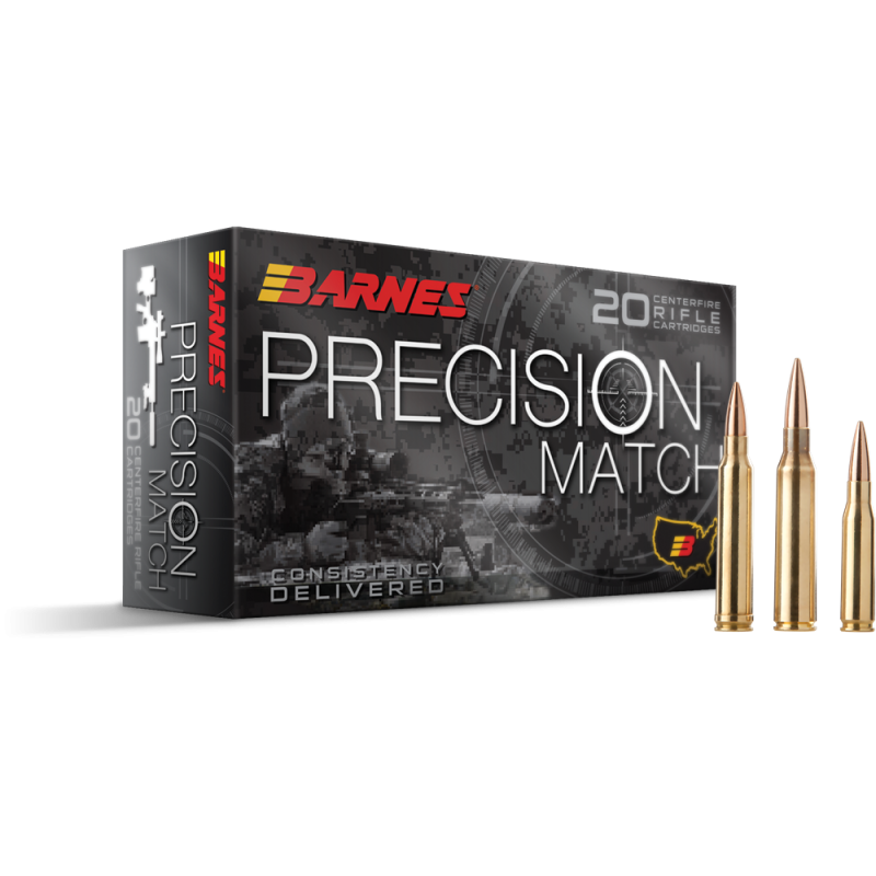 Barnes Precision Match 5.56x45mm OTM BT 85 gr