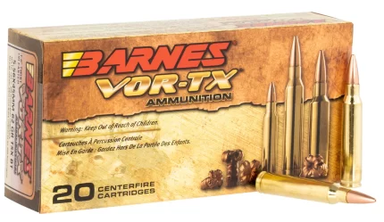 Barnes VOR-TX 5.56x45mm TSX 62 gr