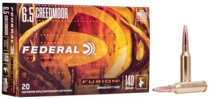 Federal Fusion 6.5 Creedmoor SP 140 gr