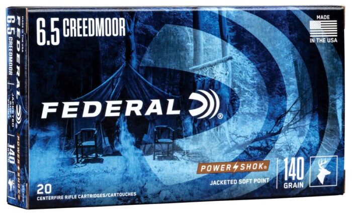 Federal Power-Shok 6.5 Creedmoor JSP 140 gr