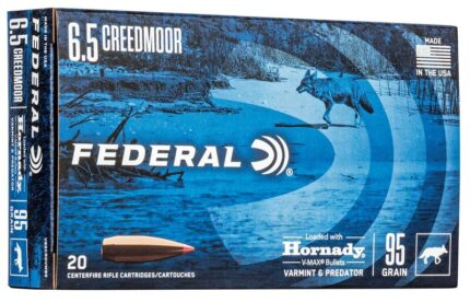 Federal Varmint & Predator 6.5 Creedmoor V-MAX 95 gr