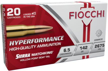 Fiocchi Hyperformance 6.5 Creedmoor HPBT 142 gr