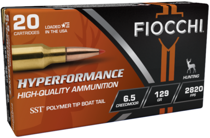 Fiocchi Hyperformance 6.5 Creedmoor SST 129 gr