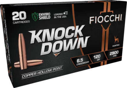 Fiocchi KnockDown 6.5 Creedmoor LFCHP 120 gr