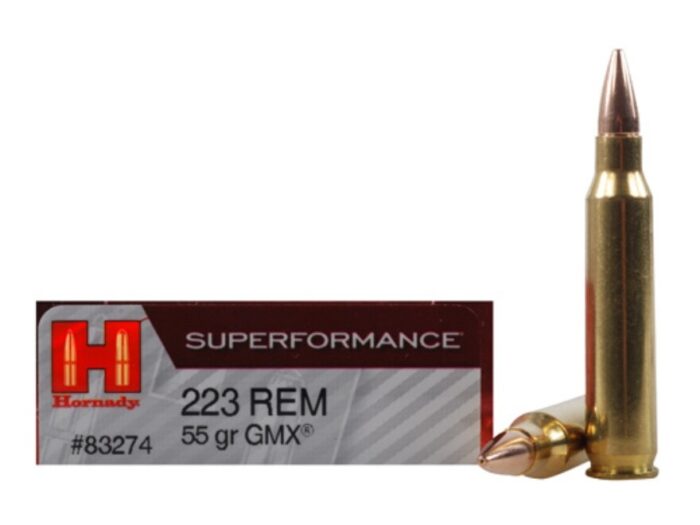 Hornady Superformance 223 Rem GMX 55 gr