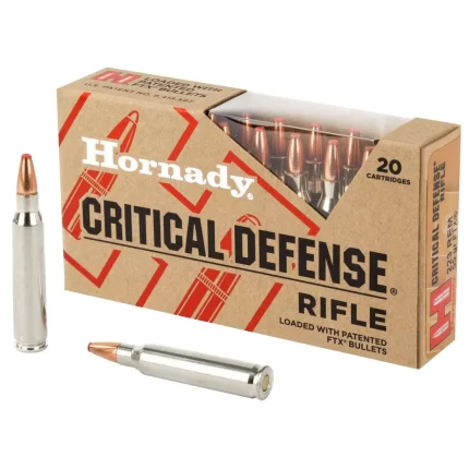 Hornady Critical Defense 223 Rem FTX 55 gr