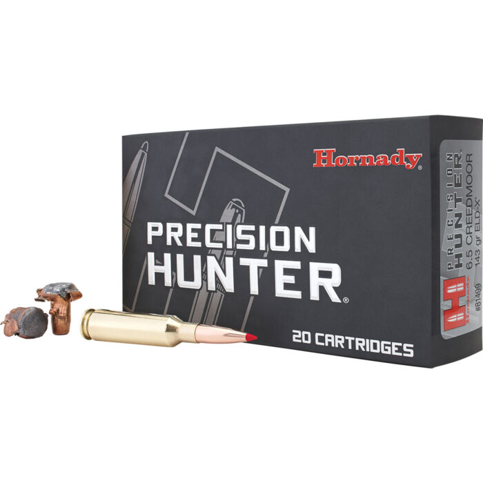 Hornady Precision Hunter 6.5 Creedmoor ELD-X 143 gr