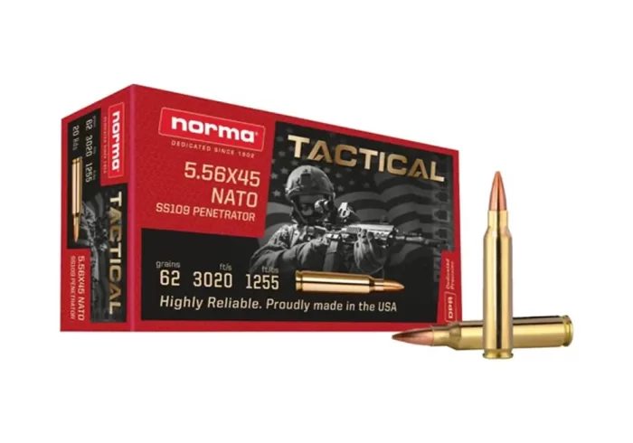 Norma Tactical 5.56x45mm Penetrator 62 gr