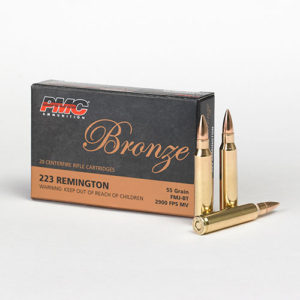 PMC Bronze 223 Rem FMJ 55 gr - Range