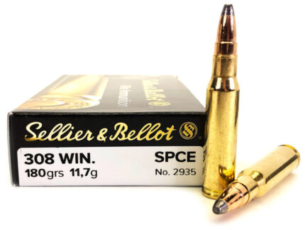 Sellier & Bellot 308 Win SPCE 180 gr ammo