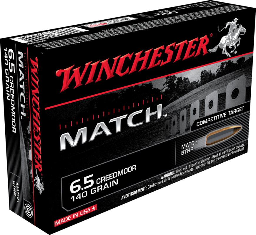 Winchester 6.5 Creedmoor Sierra MatchKing 140 gr
