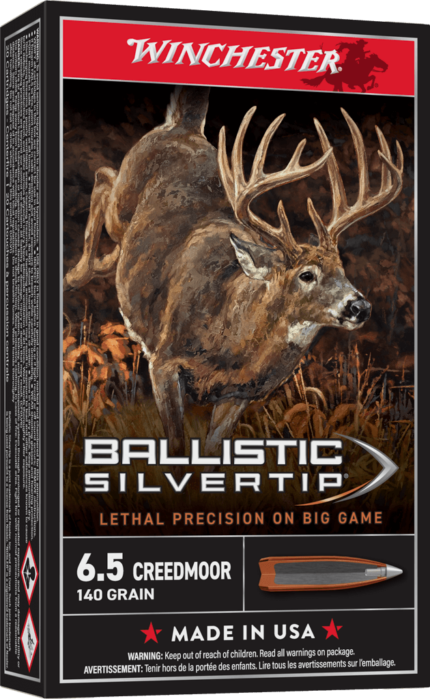 Winchester Ballistic Silvertip 6.5 Creedmoor 140 gr