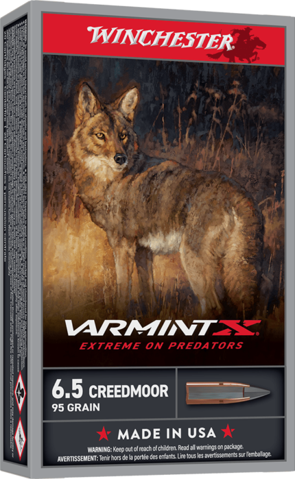 Winchester Varmint X 6.5 Creedmoor Polymer Tip 95 gr