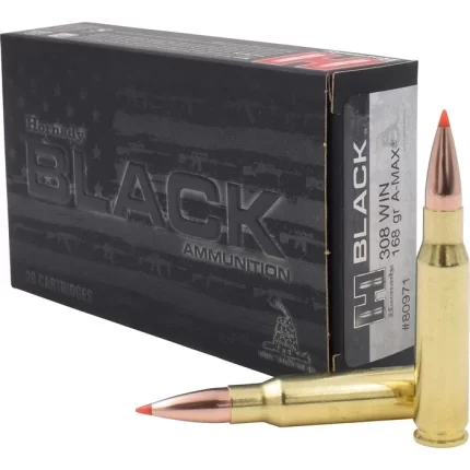 Hornady Black 308 Win A-MAX 168 gr