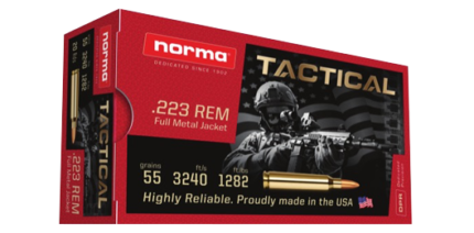 Norma Tactical 223 Rem FMJ 55 gr