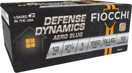 12 ga Fiocchi Exacta Aero Slug 2 3-4 1 oz ammo