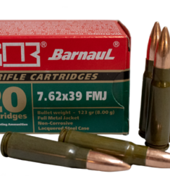 Barnaul 7.62x39mm 123 gr FMJ