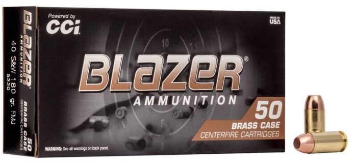 Blazer Brass .40 S&W 180 gr FMJ