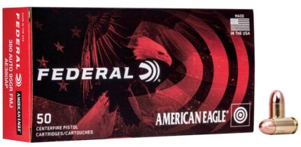 Federal American Eagle Suppressor .380 ACP 95 gr FMJ