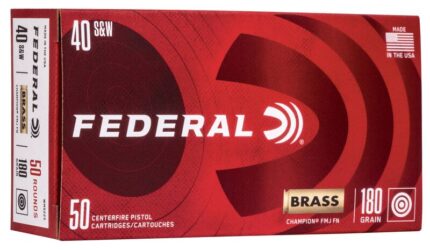 Federal Champion .40 S&W 180 gr FMJ