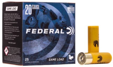 Federal Game Load 20 Gauge 7-8 oz 7.5 Shot