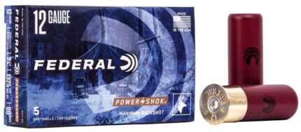 Federal Power-Shok 12 Gauge 2 3-4 00 Buckshot