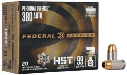 Federal Premium HST .380 ACP 99 gr JHP