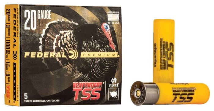 Federal Premium Heavyweight TSS 20 Gauge 3 1 1-2 oz 9 Shot