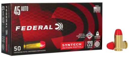 Federal Syntech Action Pistol .45 ACP 220 gr TSJ