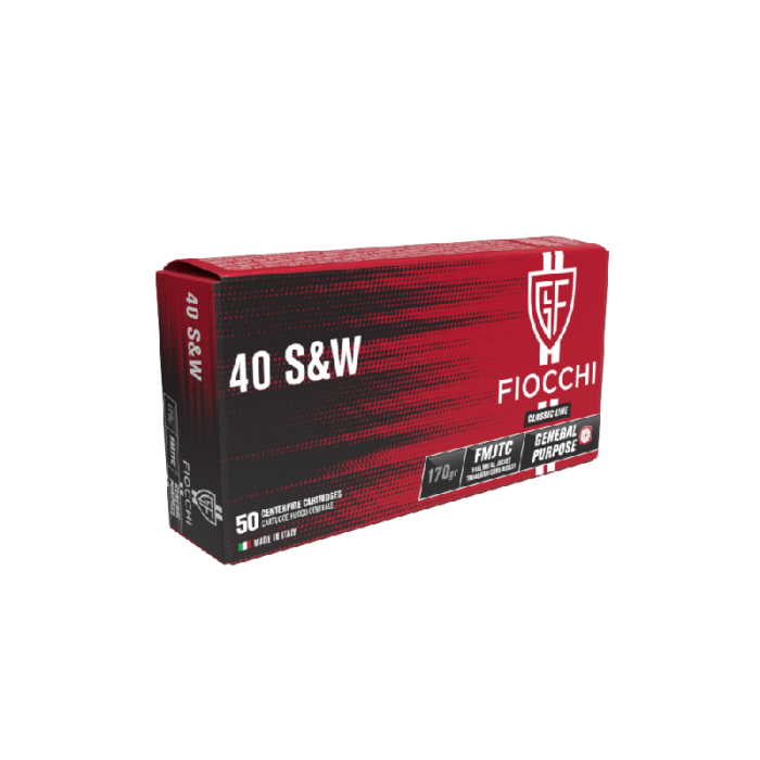 Fiocchi .40 S&W 180 gr FMJ