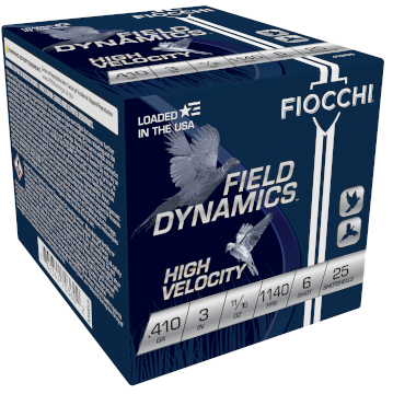 Fiocchi Field Dynamics .410 Bore 3" 11/16 oz 6 Shot