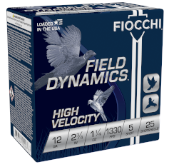 Fiocchi Field Dynamics 12 Gauge 2 3-4 1 1-4 oz 5 Shot