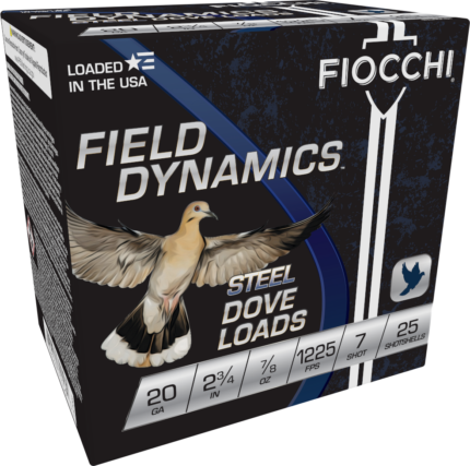 Fiocchi Field Dynamics 20 Gauge 2 3 4 7 8 oz 7 Shot