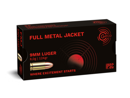 GECO 9mm 124 gr FMJ