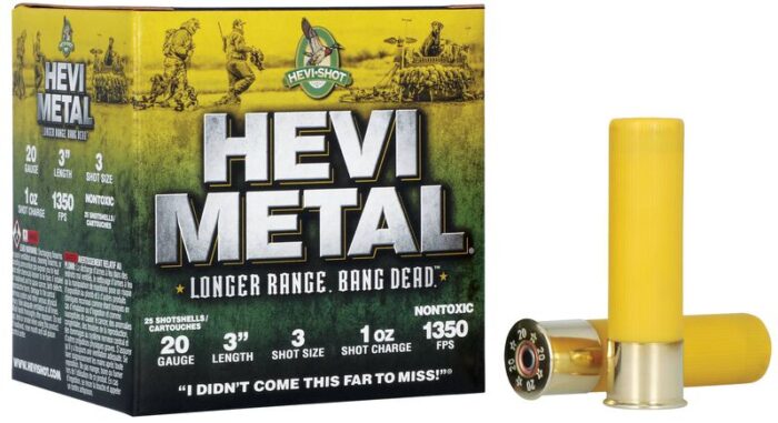 Hevi-Metal Long Range 20 Gauge 3 1 oz 3 Shot