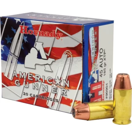 Hornady American Gunner .45 ACP 185 gr XTP