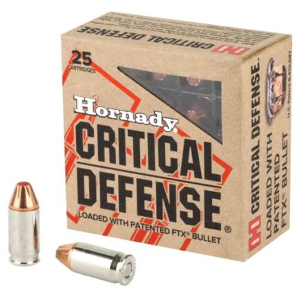 Hornady Critical Defense .380 ACP 90 gr FTX