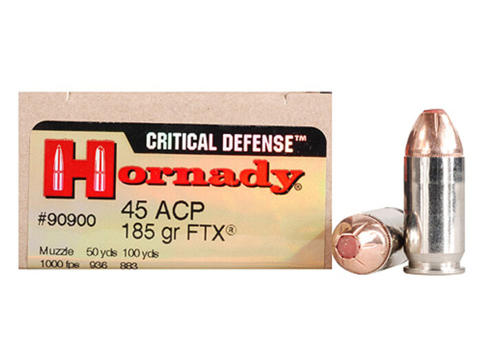 Hornady Critical Defense .45 ACP 185 gr FTX