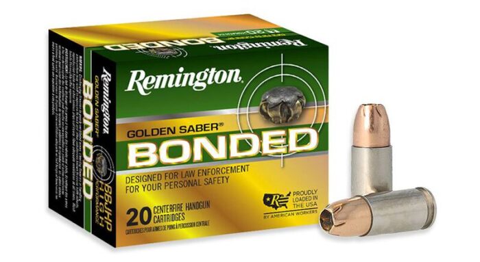 Remington Golden Saber Bonded 9mm 124 gr JHP