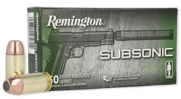 Remington HTP Subsonic .45 ACP 230 gr JHP