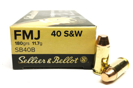 Sellier & Bellot .40 S&W 180 gr FMJ