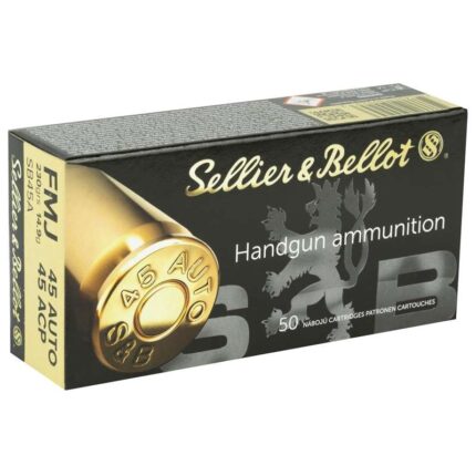 Sellier & Bellot .45 ACP 230 gr FMJ