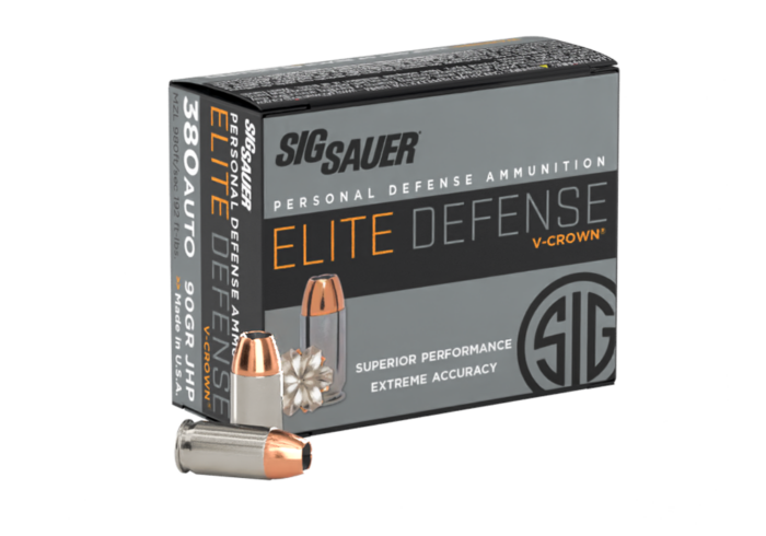 Sig Sauer V-Crown .380 ACP 90 gr JHP