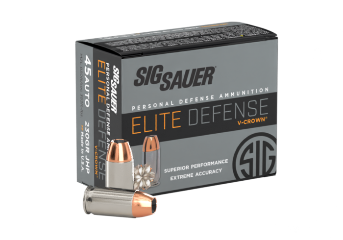 Sig Sauer V-Crown .45 ACP 230 gr JHP