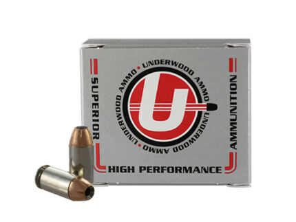 Underwood .45 ACP +P 185 gr JHP